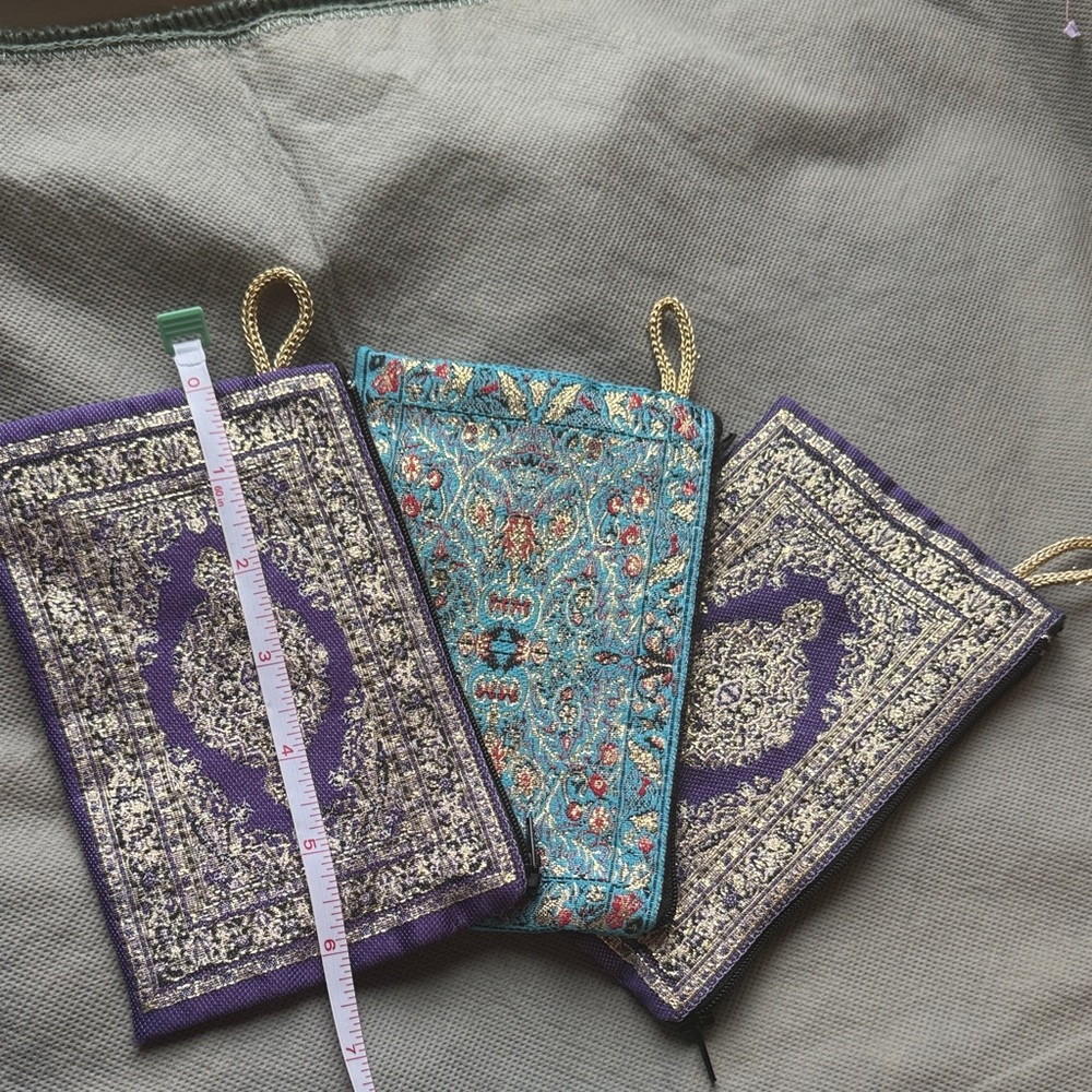 Sale on Jewelry Zipper Pouches Bundle of 3